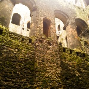 The well access at Rochester Castle