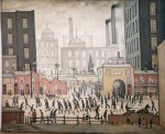 Coming Home From The Mill by L. S. Lowry