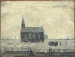 The Funeral by L. S. Lowry (1928)