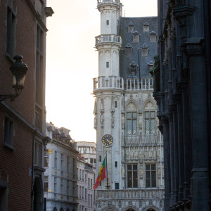 Entering Grand Place