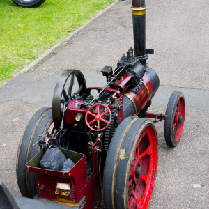 Looking Down On The Engine