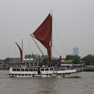 Tourist Boat Sails