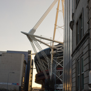 Corner of the Stadium