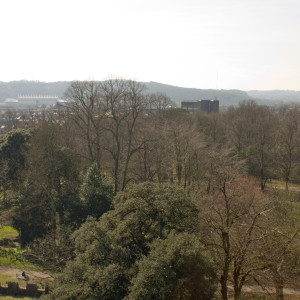 Park and Distant Hills