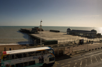 The restoration of the pier close to completion