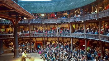 At the Globe for Taming of the Shrew