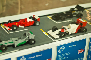 F1 cards in lego