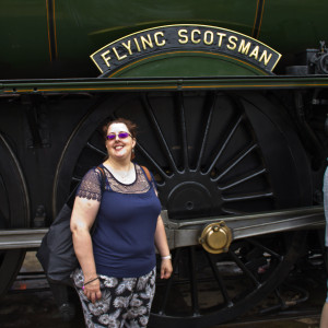 Flying Scotsman and Heather