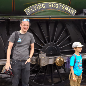 With Flying Scotsman