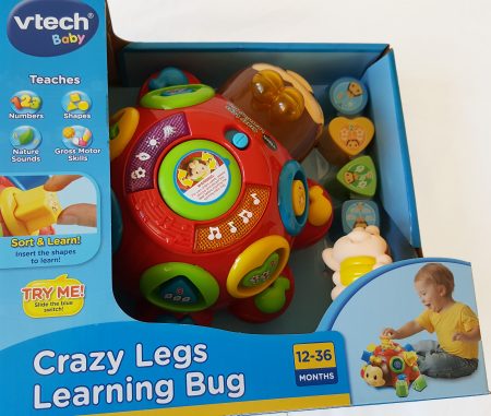 A vtech toy for ages 12 to 36 months