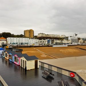 Little Huts On The Pier