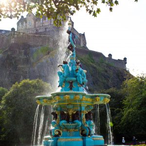 Fountain And Castle