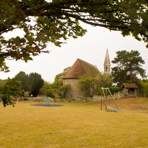 Church And Playground