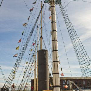 The Masts Towering