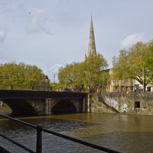Bridge, River, And Church