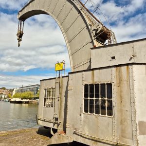 Do Not Climb On The Crane