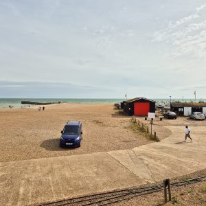 Over The Working Beach