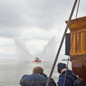 Following With Spray