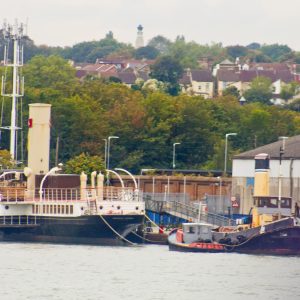 Medway Queen Stuck