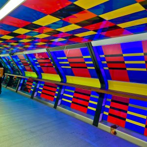 Delivery On The Bridge