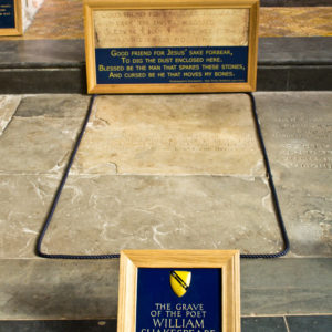 The Grave Of William Shakespeare